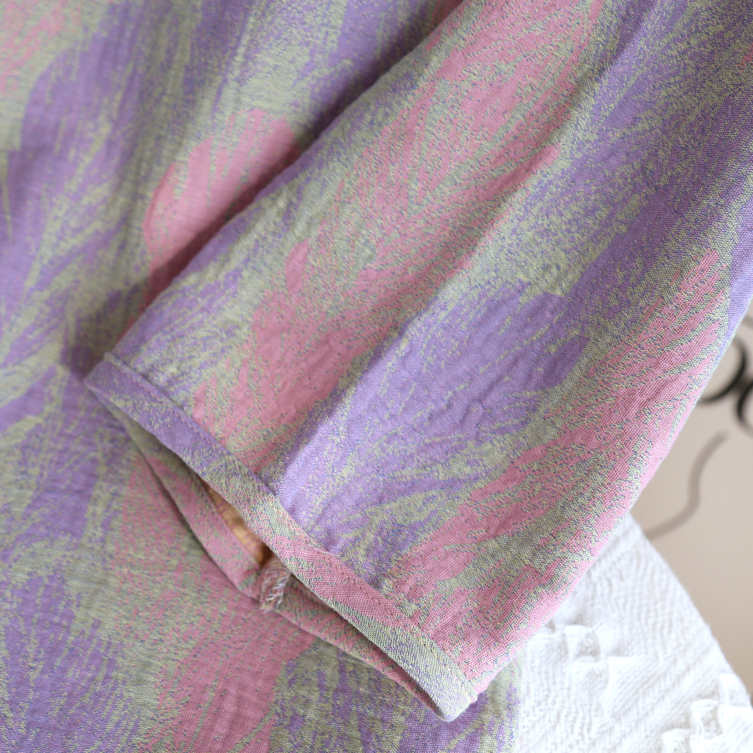 Feather-colored woven set with placket buttons, 2 colors - Image 15