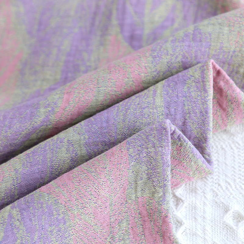 Feather-colored woven set with placket buttons, 2 colors - Image 8